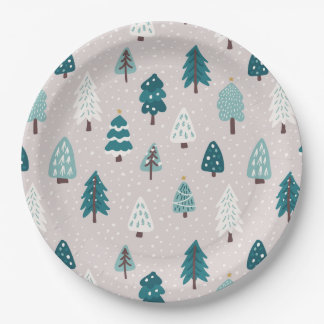 Prato De Papel Caneca de Natal Escandinava Fofa