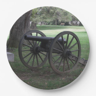 Prato De Papel Canhão da guerra civil de Gettysburg