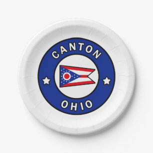 Prato De Papel Cantão Ohio