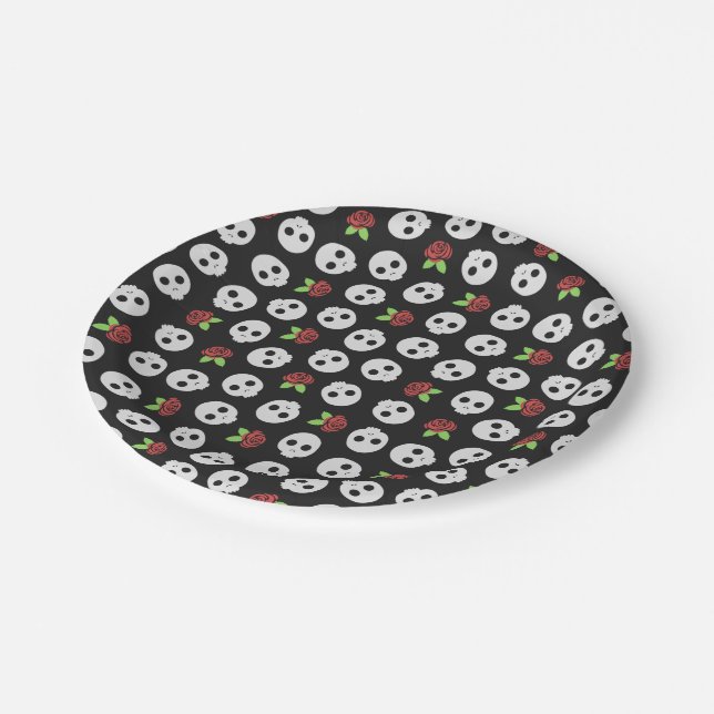 Prato De Papel Capas e Rosas (Inclinado)