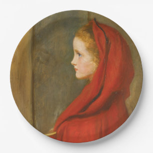 Prato De Papel Capuzinho Vermelho (por John Everett Millais)