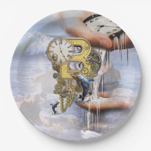 Prato De Papel Carta de aniversário B