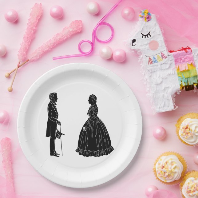 Prato De Papel Cartão de Convite (Festa)