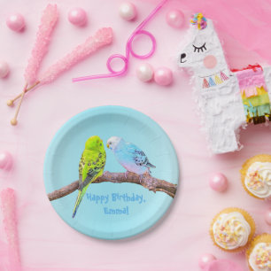 Prato De Papel Casal de orçamento bonito - personalizável