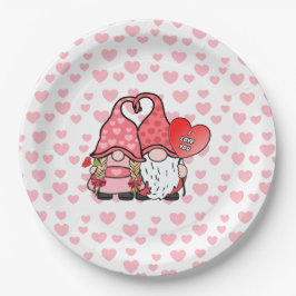 Prato De Papel Casal Gnome