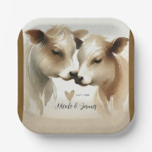 Casamento Caipira Marrom Creme Amor Vaca