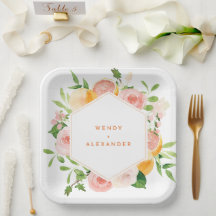 Casamento Citrus Watercolor