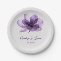 Casamento de Flor Roxo Gordo