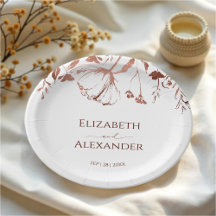 Casamento de primavera de rosa Gold Foil