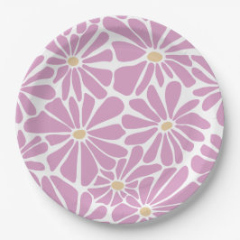 Prato De Papel Casamento floral/chá em papel