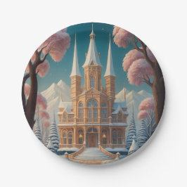Prato De Papel Castelo dos Sonhos Sussuros