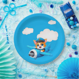 Prato De Papel Cat Pilot