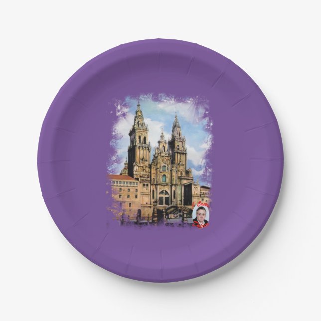 Prato De Papel Catedral de Santiago de Compostela (Corunha) (Frente)