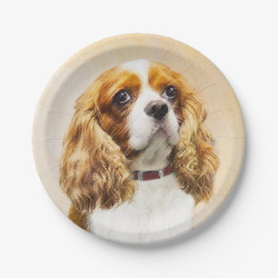 Prato De Papel Cavalier King Charles Spaniel Original
