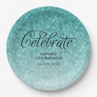 Celebração Personalizada da Lente Azul Aqua