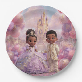 Prato De Papel Celebração Real de Criança