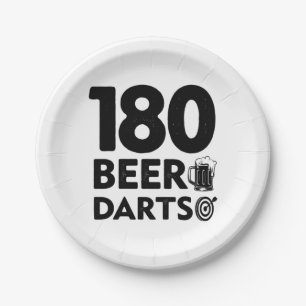 Prato De Papel Cerveja De 180 Dias E Escuros