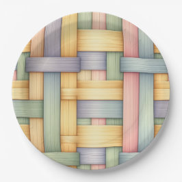 Prato De Papel Cesta de Páscoa