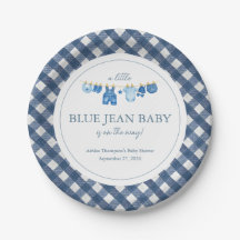 Chá de Bebê Blue Jean