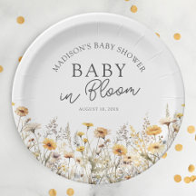 Chá de Bebê Boho Flor de Bebê em Flor