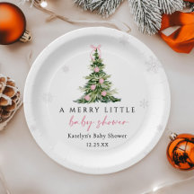 Chá de Bebê da Árvore de Natal Alegrezinha