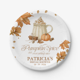 Prato De Papel Chá de Bebê de Noiva de Abobrinha e Tudo Mais