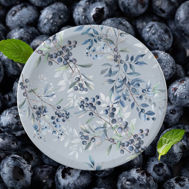 Prato De Papel Chá de Bebê Doce Fruta Silvestre (Criador carregado)