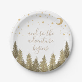 Prato De Papel Chá de fraldas