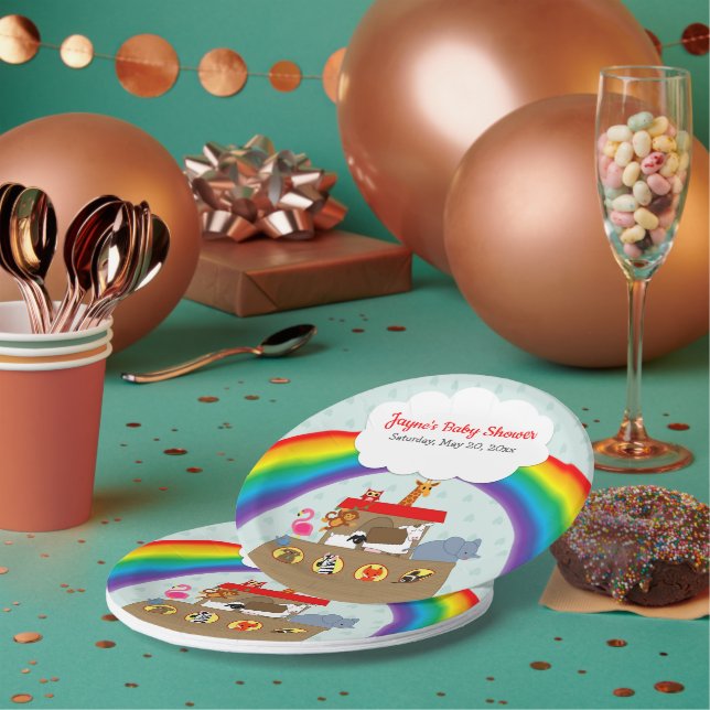 Prato De Papel Chá de fraldas Ark Ark do Noah (Múltiplo)