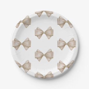 Prato De Papel Chá de fraldas Beige Arco Modern Boho