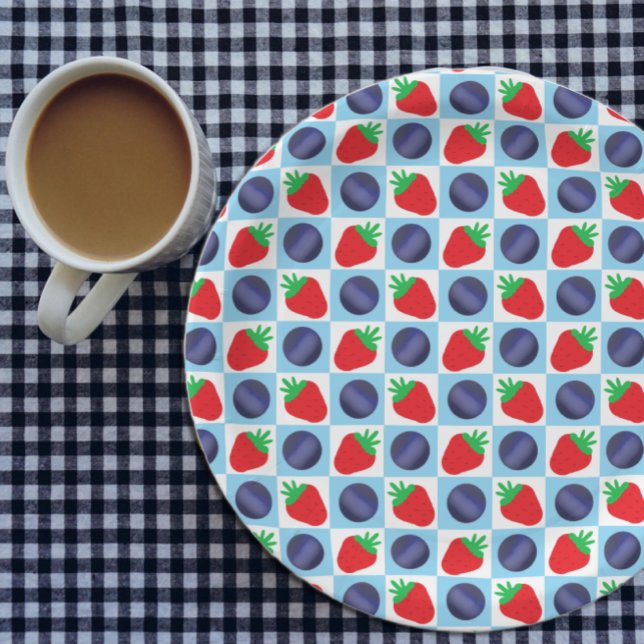 Prato De Papel Chá de fraldas Berry Sweet (Criador carregado)