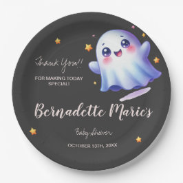 Prato De Papel Chá de fraldas Bonito de Halloween