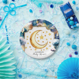 Prato De Papel Chá de fraldas Celestial de Estrela Celestial Simp