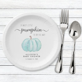 Prato De Papel Chá de fraldas de Abóbora Cólvora