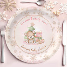 Chá de fraldas de Bear Urso da Árvore de Natal