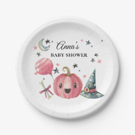 Prato De Papel Chá de fraldas de Halloween Pequenas Placas de Pap