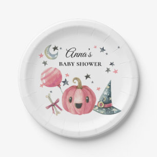Prato De Papel Chá de fraldas de Halloween Pequenas Placas de Pap