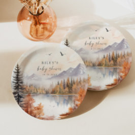 Prato De Papel Chá de fraldas De Madeira Placa Ruptura Rústica