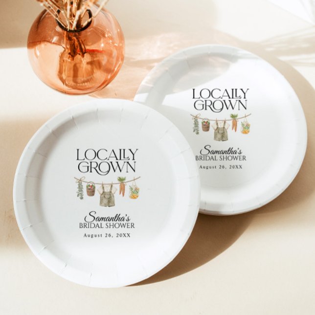 Prato De Papel Chá de fraldas De Mercado De Agricultores Cultivad (Criador carregado)