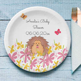 Prato De Papel Chá de fraldas de porco-gato-do-mato-bonito person