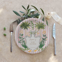 Chá de fraldas de Primaveras para Palm Retro Chic
