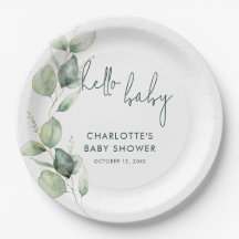 Chá de fraldas de Script Botânico Eucalyptus