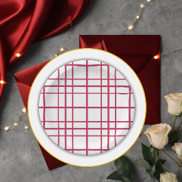 Prato De Papel Chá de fraldas Floral de Ramificação da Apple de C