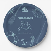 Chá de fraldas Russo Moderno de Pesca Náutica