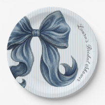 Chá de Noiva Arco de Jeans Azul