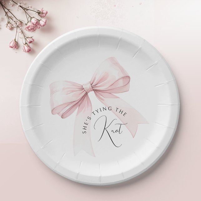 Prato De Papel Chá de Noiva da Ela Está Casando (Criador carregado)