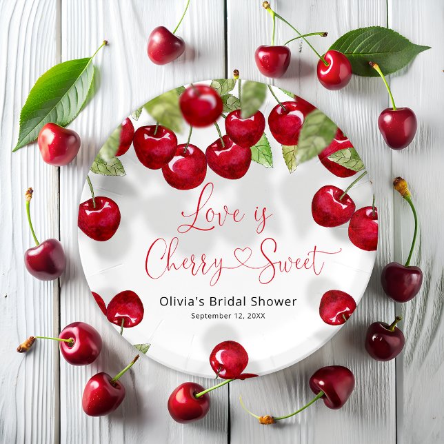 Prato De Papel Chá de panela de Cherry (Criador carregado)