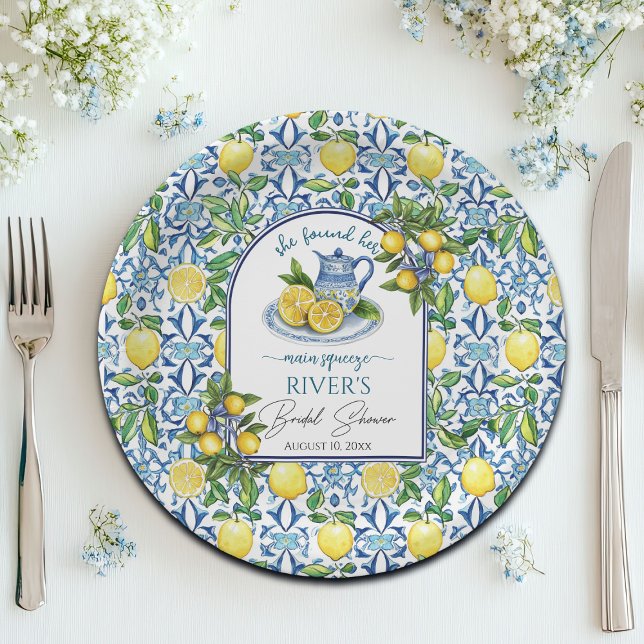 Prato De Papel Chá de Panela Ela Encontrou Seu Amor (Criador carregado)