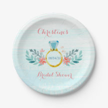 Chá de panela Floral do Anel Diamond