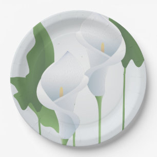Prato De Papel Challa Lily Floral